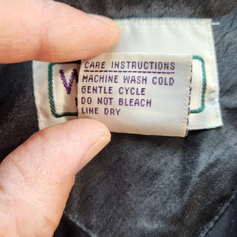 Westside Connection Vintage Colorblock Windbreaker Jacket Black Coral Blue Men M